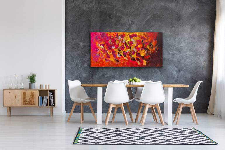 Original Expressionism Abstract Painting by Preethi Mathialagan