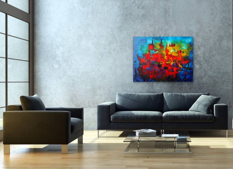 Original Abstract Painting by Preethi Mathialagan