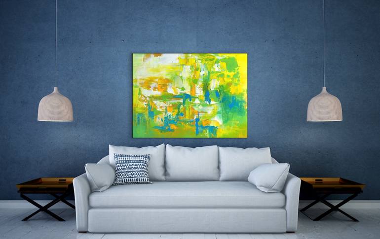 Original Abstract Painting by Preethi Mathialagan