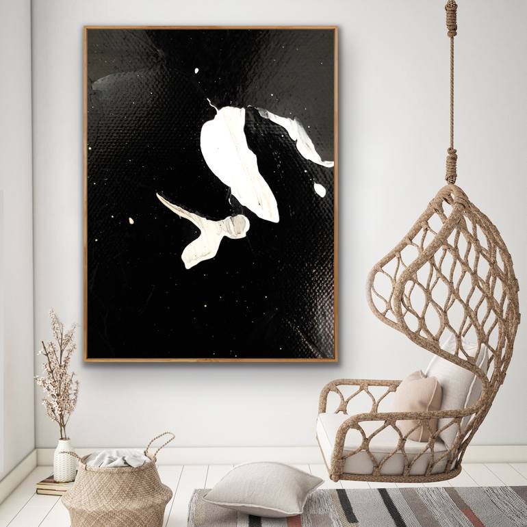 Original Abstract Expressionism Abstract Painting by Preethi Mathialagan