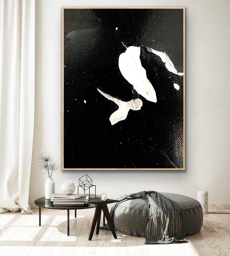 Original Abstract Expressionism Abstract Painting by Preethi Mathialagan