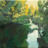 The Forest River II by Elena Vertikova