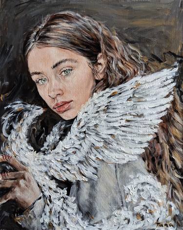 Original Portrait Painting by Tatiana Aleksandrova
