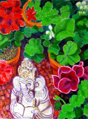 Pelargoniums & Ganesh thumb