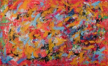 Original Abstract Expressionism Abstract Paintings by Pia and Sean Art