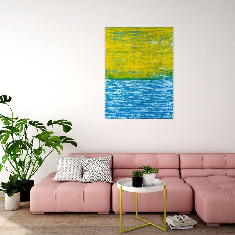 Original Abstract Painting by Pia and Sean Art