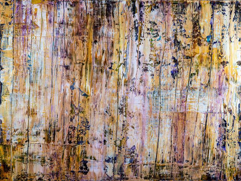 Original Abstract Expressionism Abstract Painting by Pia And Sean Art