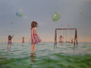 Original Surrealism Seascape Paintings by Garry Arzumanyan
