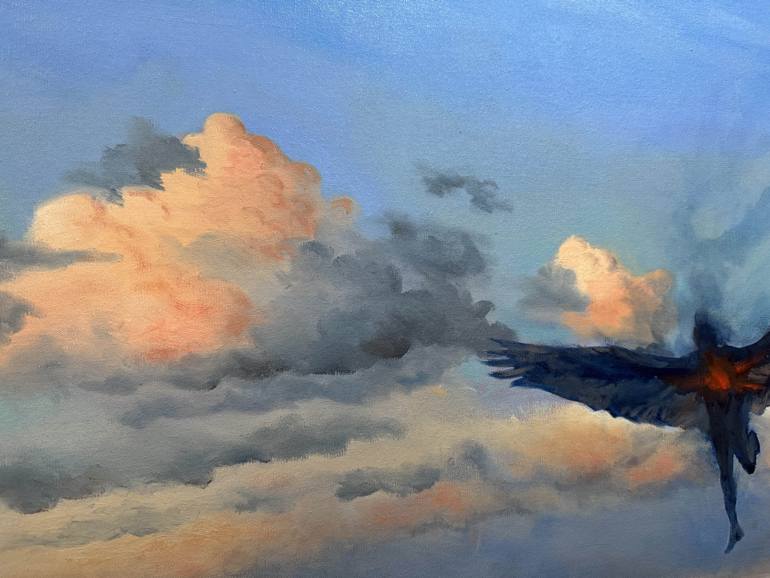 Original Surrealism Seascape Painting by Garry Arzumanyan