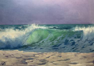Original Realism Seascape Painting by Garry Arzumanyan