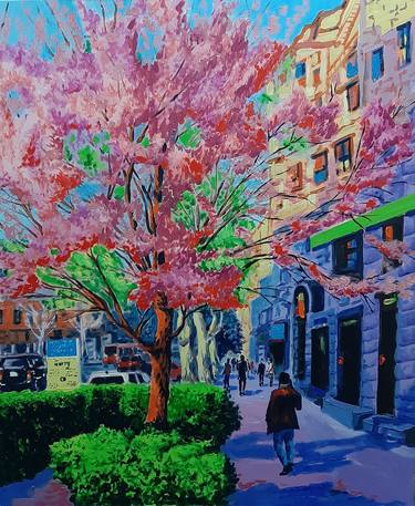 Original Impressionism Cities Paintings by Garry Arzumanyan