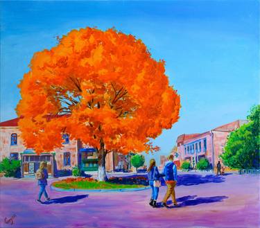 Original Tree Paintings by Garry Arzumanyan