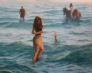 Original Realism Seascape Paintings by Garry Arzumanyan