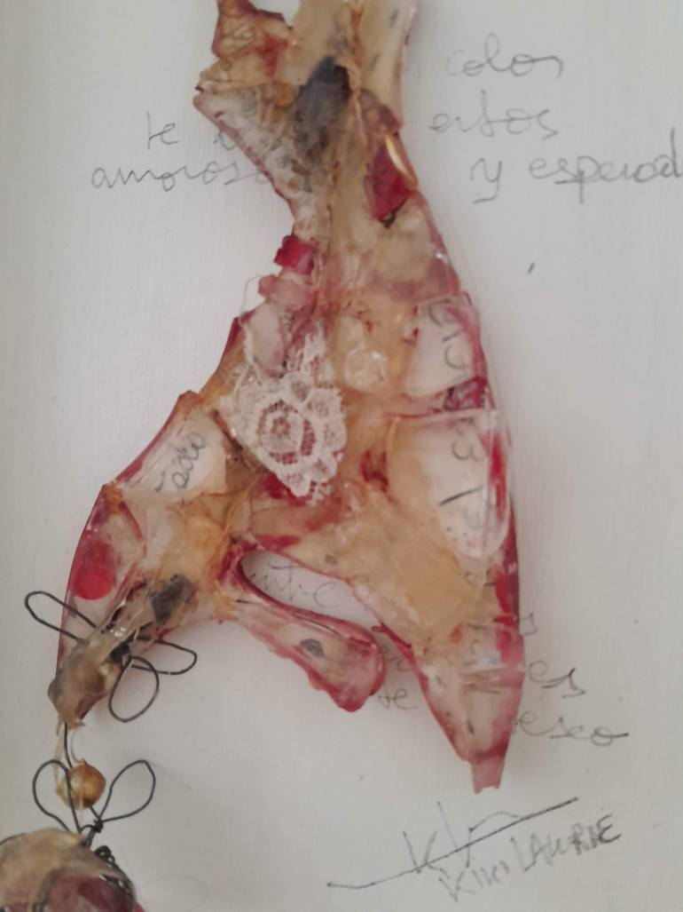 Original Art Deco Body Mixed Media by Kiki Lawrie