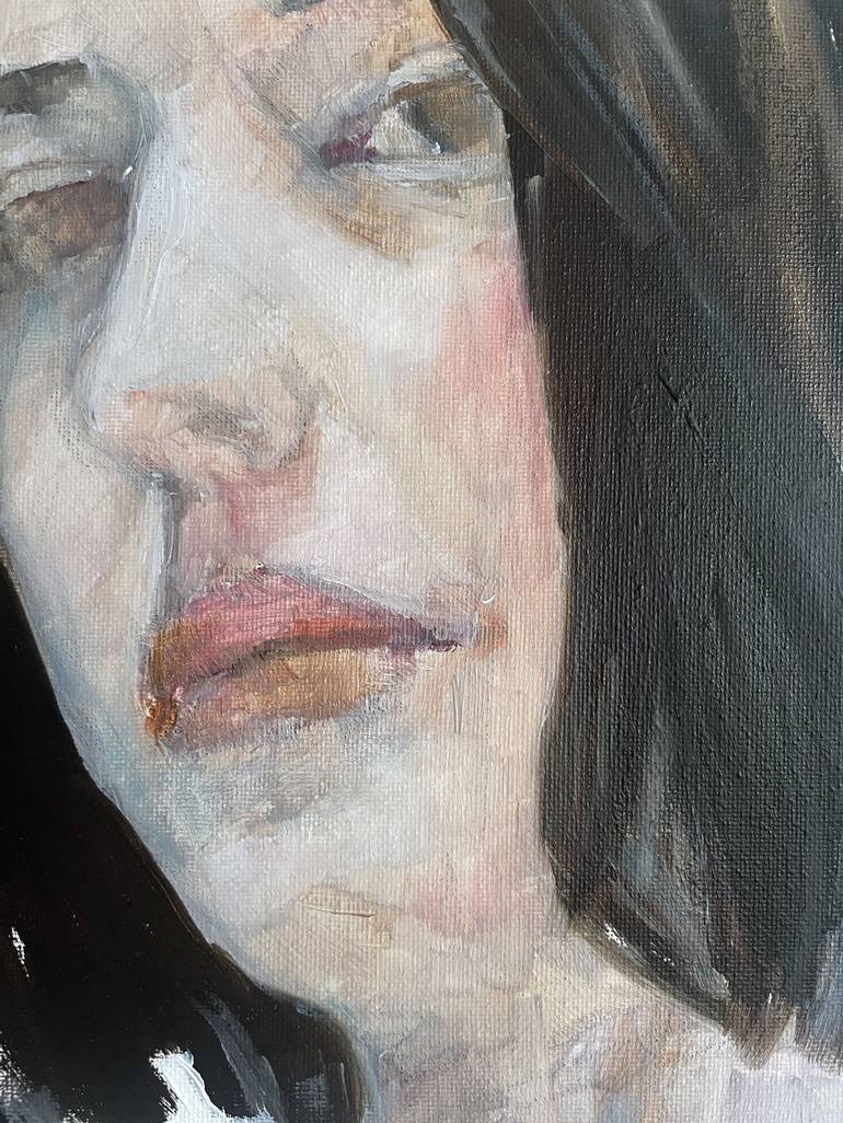 Original Portrait Painting by Elina Evstig