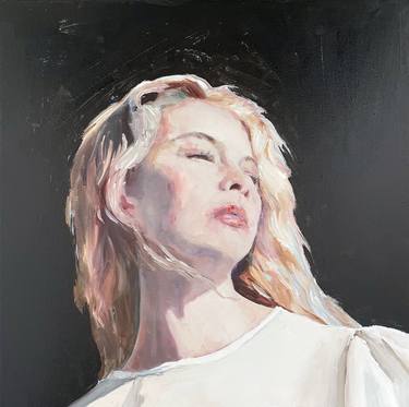 Original Figurative Portrait Paintings by Elina Evstig