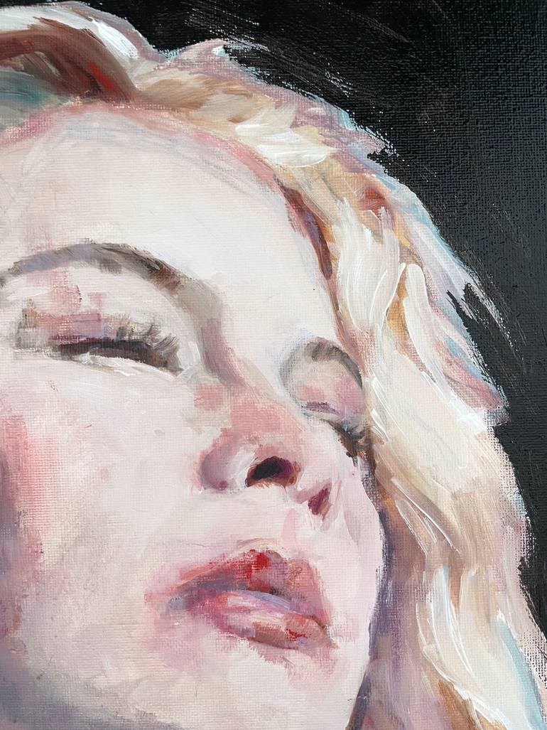 Original Figurative People Painting by Elina Evstig