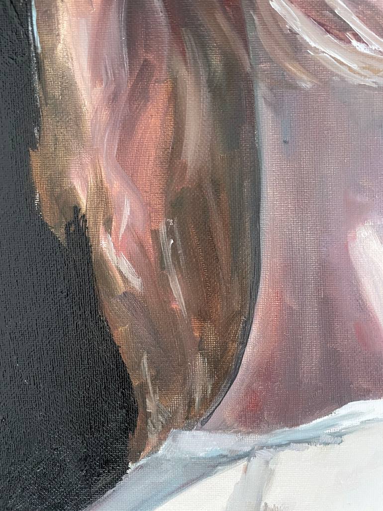 Original Figurative People Painting by Elina Evstig