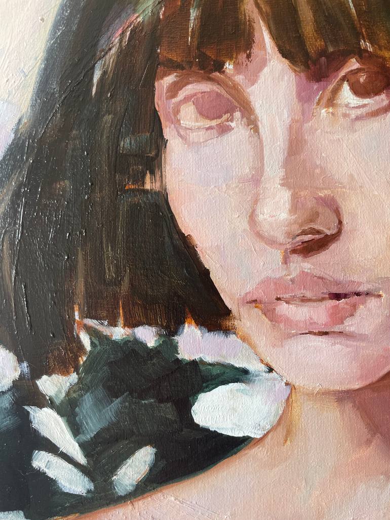 Original Contemporary People Painting by Elina Evstig