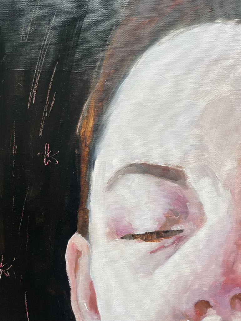 Original Contemporary People Painting by Elina Evstig