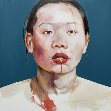 Original Figurative Portrait Paintings by Elina Evstig