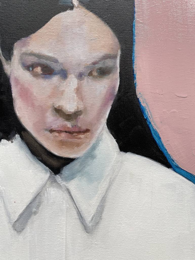 Original Contemporary Portrait Painting by Elina Evstig