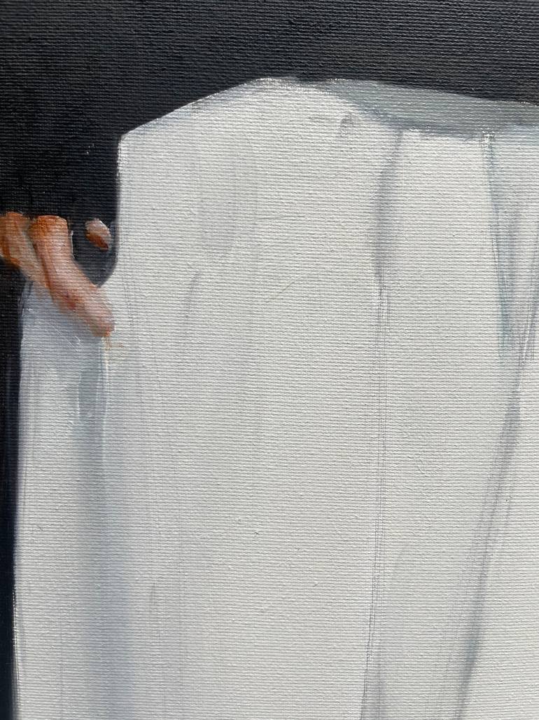 Original Figurative People Painting by Elina Evstig