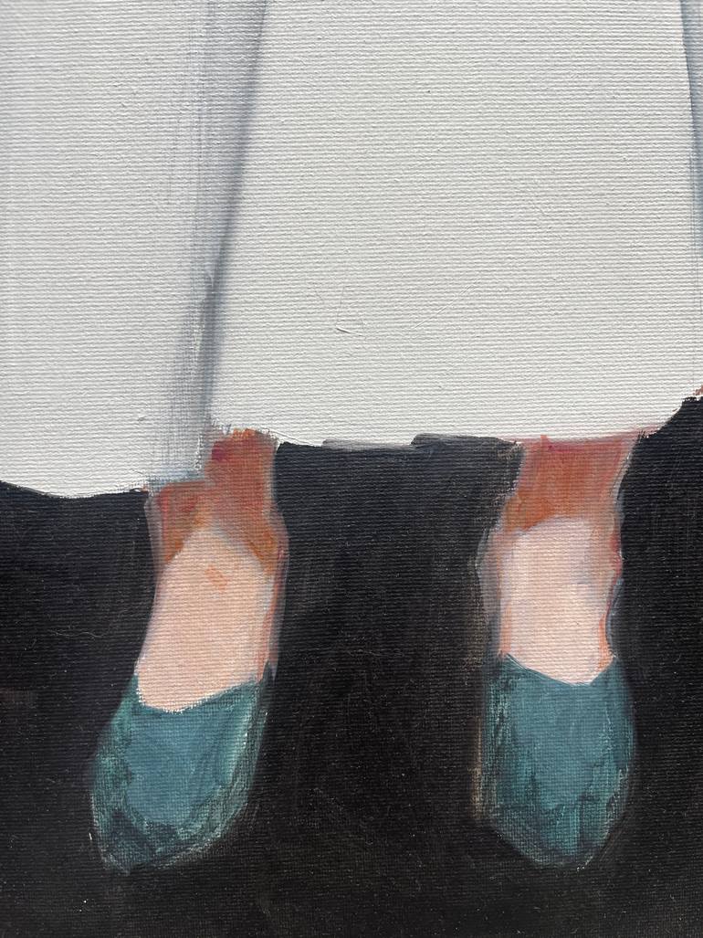 Original Figurative People Painting by Elina Evstig