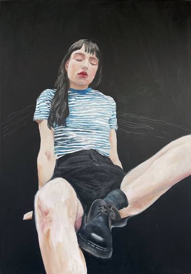 Original Contemporary Women Painting by Elina Evstig