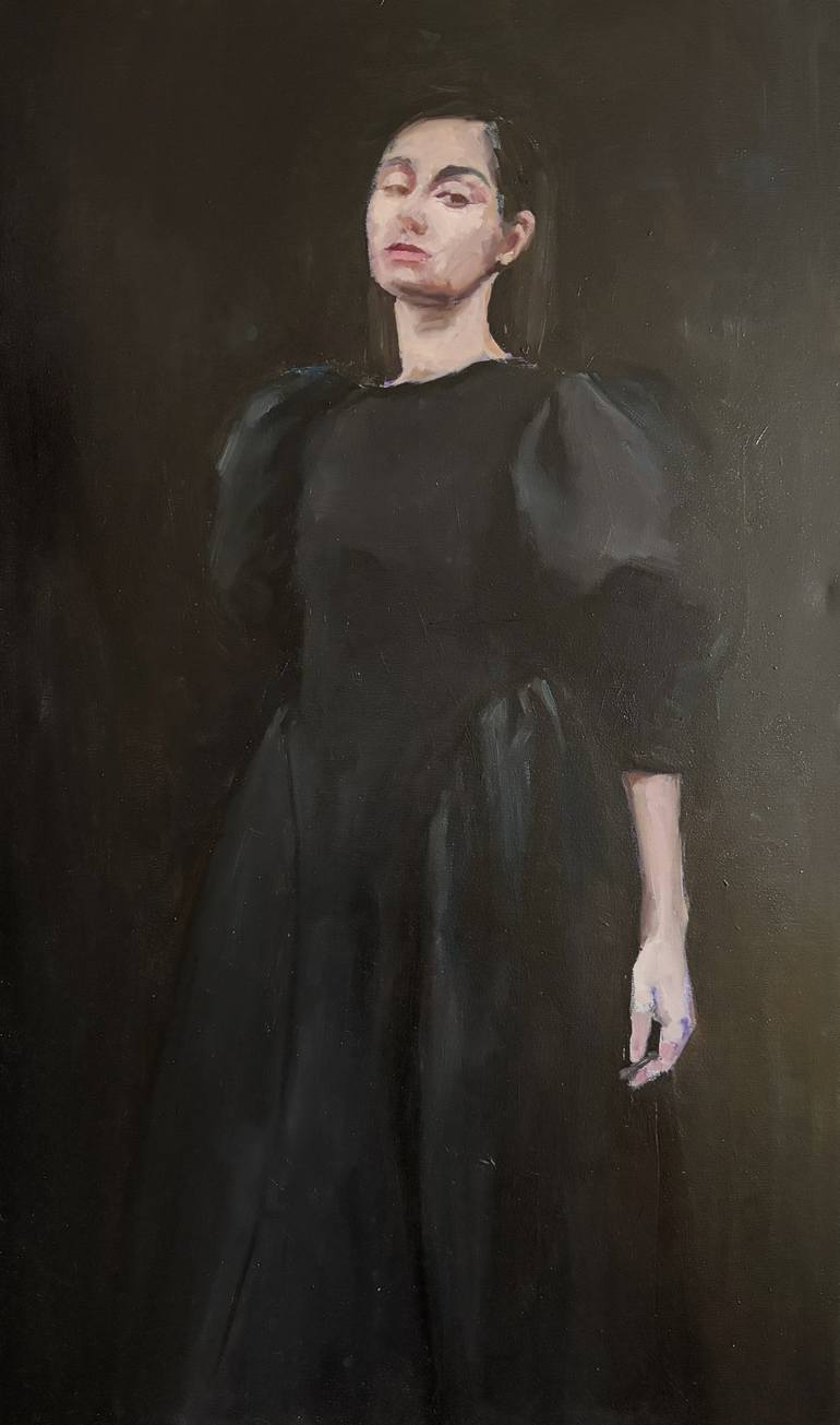 Black Woman Portrait paintings | Saatchi Art