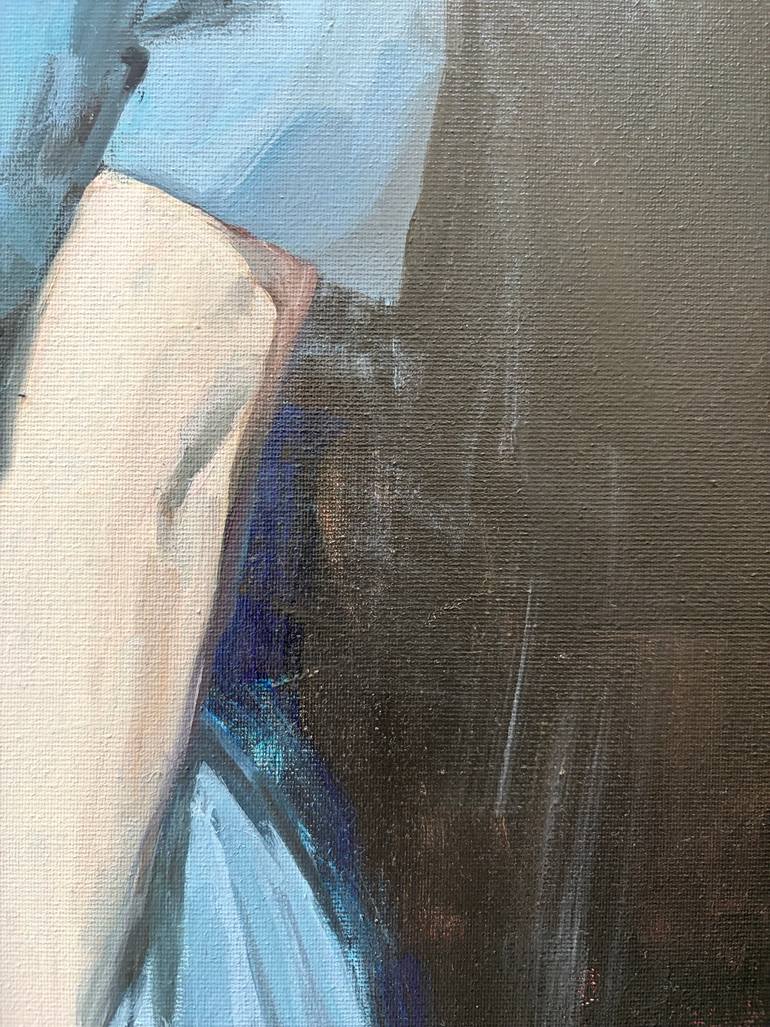 Original Figurative Women Painting by Elina Evstig