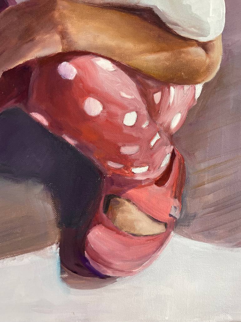Original Figurative People Painting by Elina Evstig