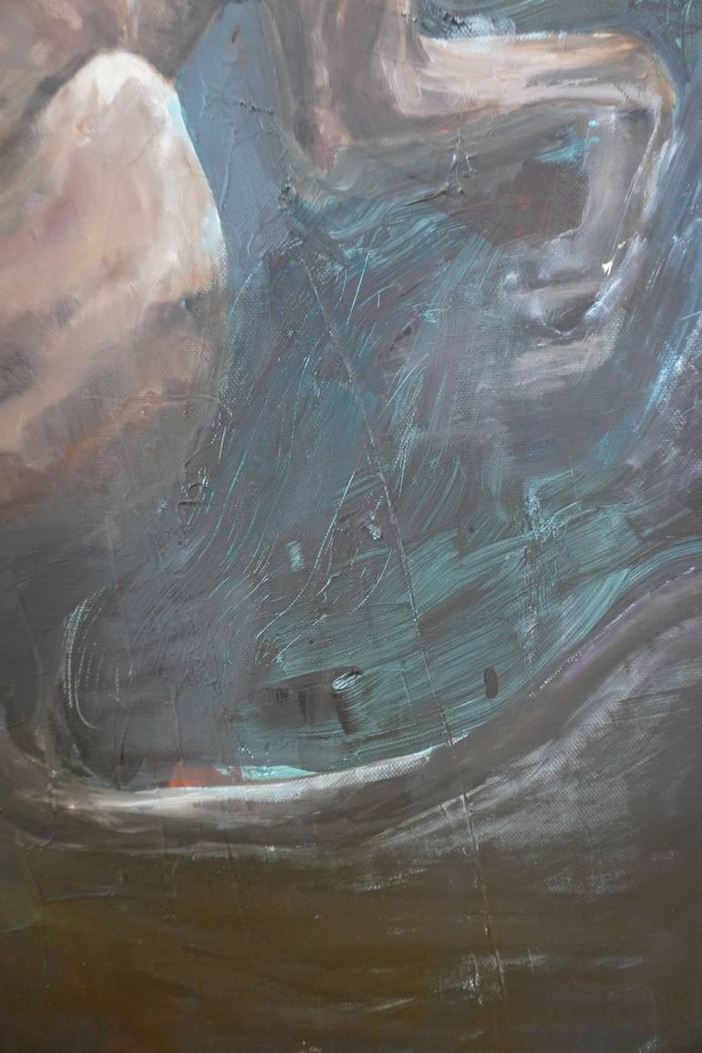 Original Figurative Animal Painting by Elina Evstig