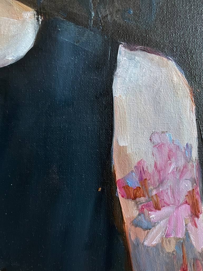 Original Contemporary People Painting by Elina Evstig