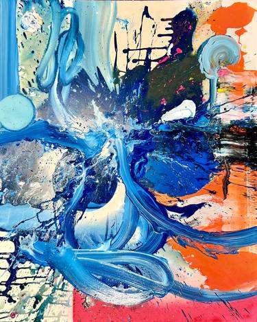 Original Abstract Paintings by Chuck Hipsher