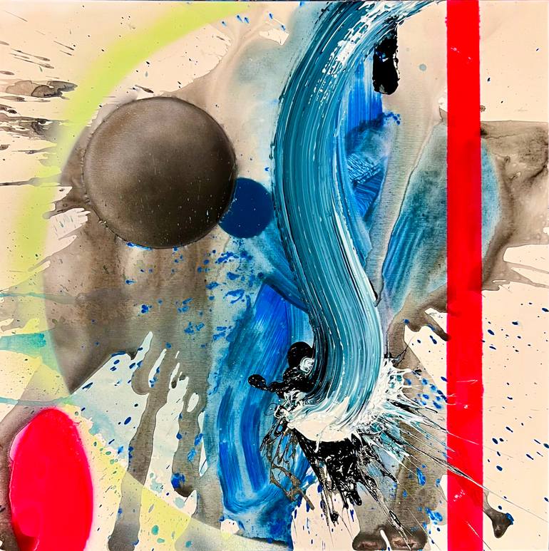 Chie Art 版画　Aura AURA Painting by Chuck Hipsher | Saatchi Art
