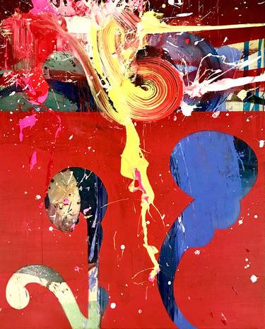 Original Abstract Expressionism Abstract Paintings by Chuck Hipsher