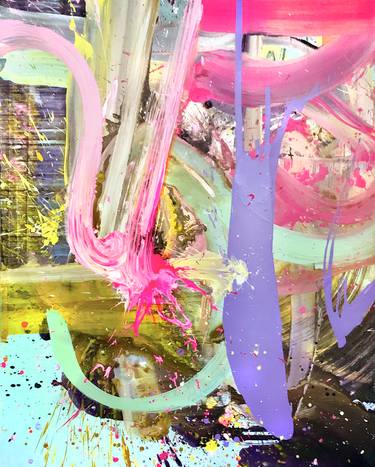 Print of Abstract Expressionism Abstract Paintings by Chuck Hipsher