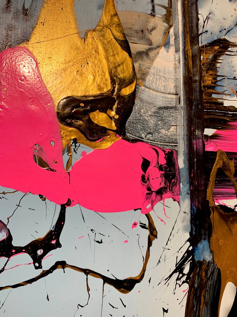 Original Abstract Expressionism Abstract Painting by Chuck Hipsher