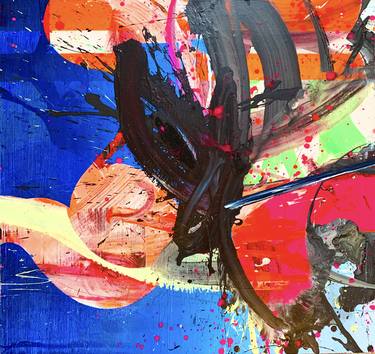 Original Abstract Expressionism Abstract Paintings by Chuck Hipsher