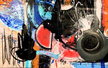 Original Abstract Expressionism Abstract Paintings by Chuck Hipsher