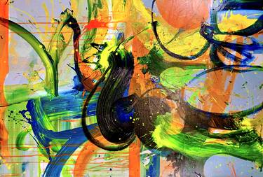 Original Abstract Paintings by Chuck Hipsher