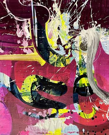 Original Abstract Paintings by Chuck Hipsher