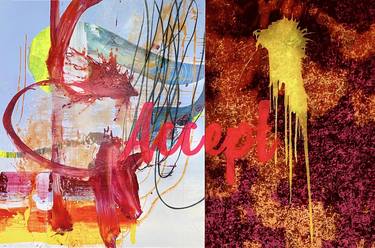 Original Abstract Expressionism Abstract Paintings by Chuck Hipsher