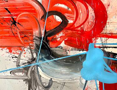 Original Abstract Paintings by Chuck Hipsher