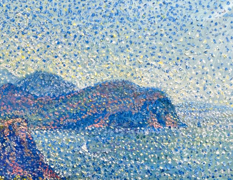 Original Expressionism Seascape Painting by Andrii Chebotaru