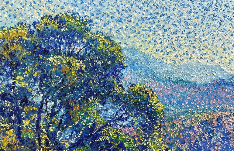 Original Expressionism Seascape Painting by Andrii Chebotaru