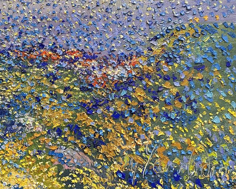 Original Impressionism Seascape Painting by Andrii Chebotaru