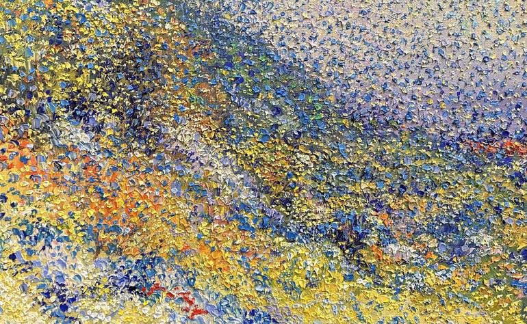 Original Impressionism Seascape Painting by Andrii Chebotaru