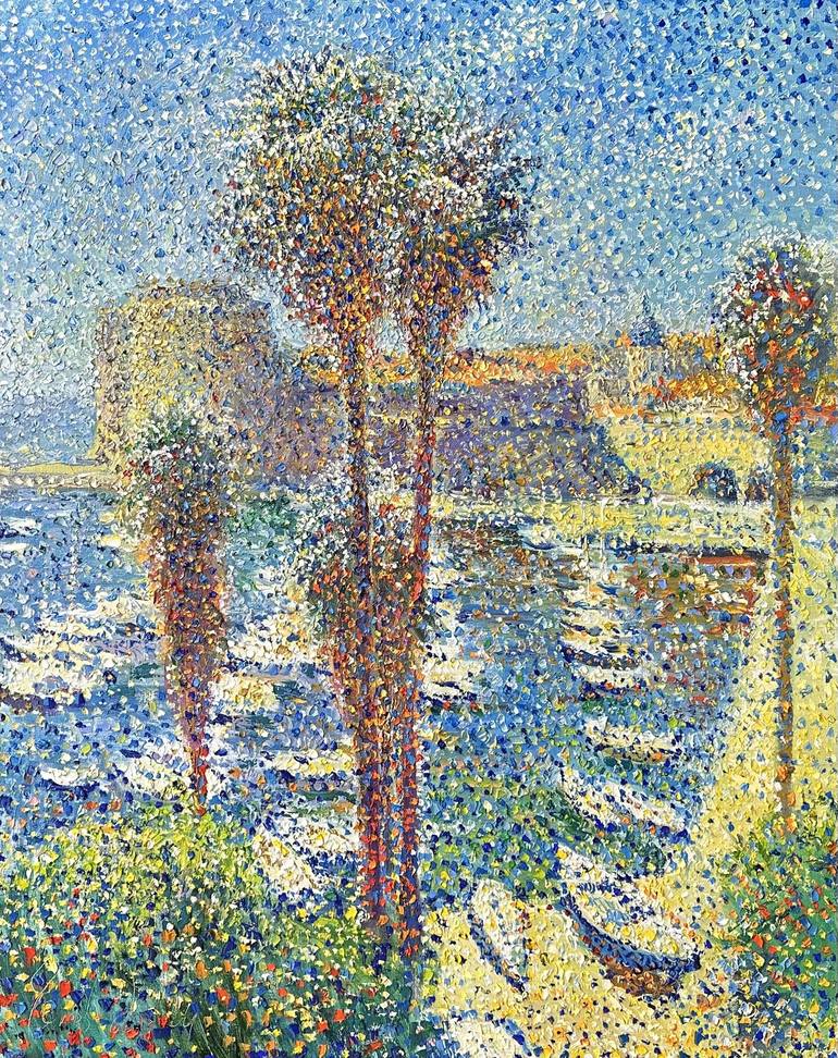 Original Impressionism Seascape Paintings by Andrii Chebotaru